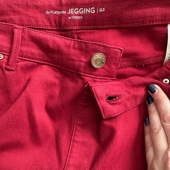 Chico’s The Platinum Jeggings - Picture 10 of 14